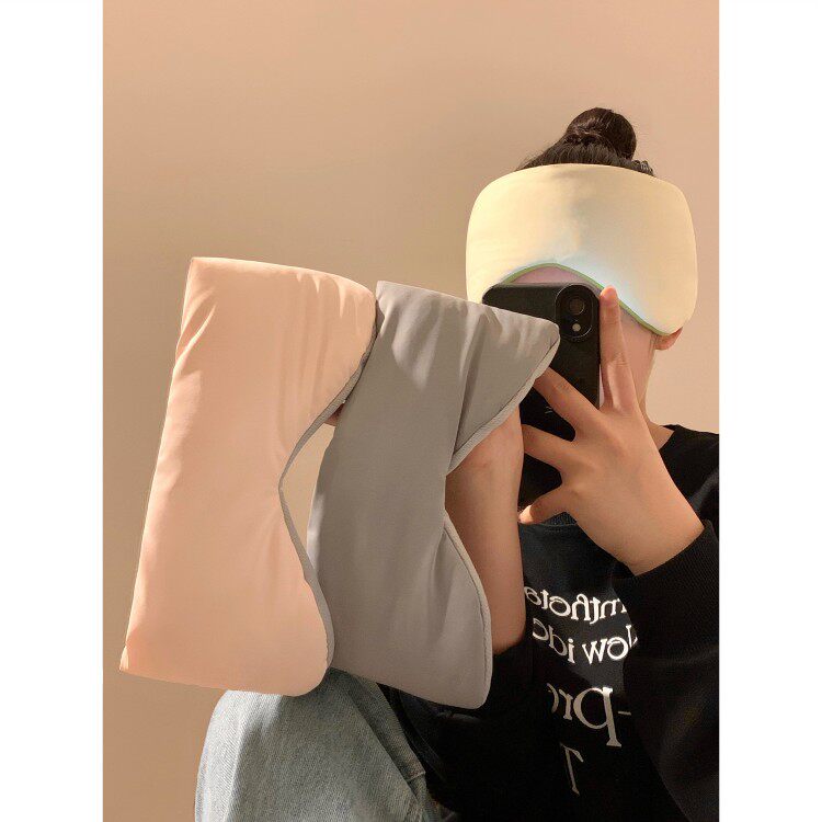 全包围加宽太空舱遮光眼罩女睡眠专用缓解疲劳午休睡觉旅行可调节