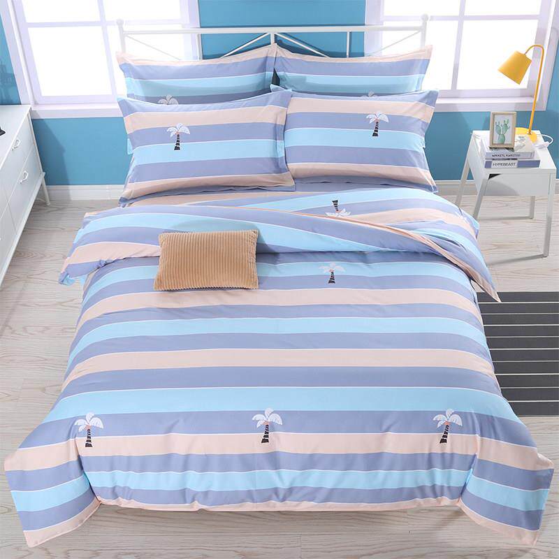 【四件套】加厚全棉斜纹四件套男生床上三件套全棉100％棉四件套