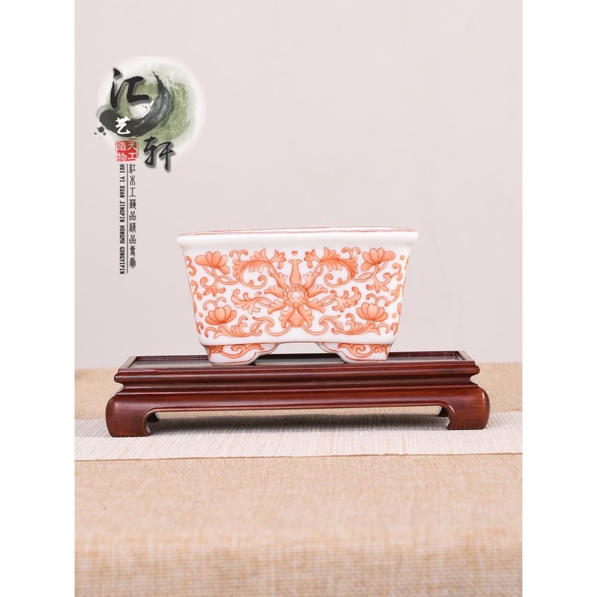 非洲酸枝实木茶壶盆景印章玉玺底座木文昌塔整木方形托新中式托架