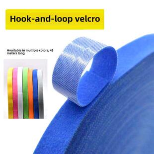 勾毛一体背对背魔术贴正面勾反面毛理线带电线捆绑带同体扎带束线