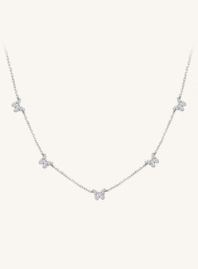 幸运符号星悦蝴蝶项链女2025新款