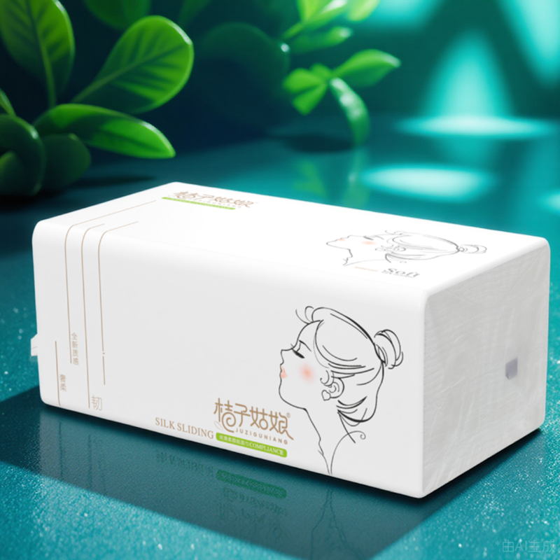 桔子姑娘大包抽纸加厚餐巾纸480张家用面巾纸生活用纸整箱批发