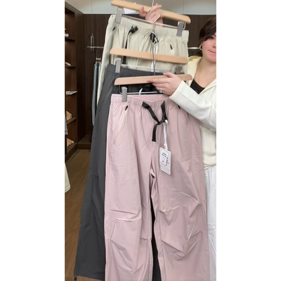 【白小白】机能美学 |  工装梨形裤6137