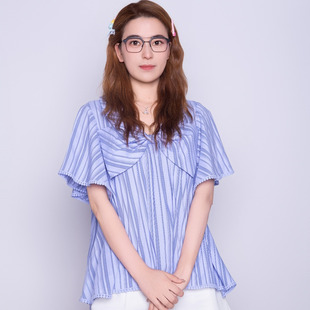 打底 V领假两件长袖 魔法针织 3065 CC家CC