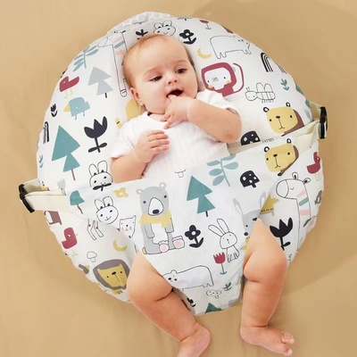 婴儿防吐奶斜坡枕新生儿夏季透气