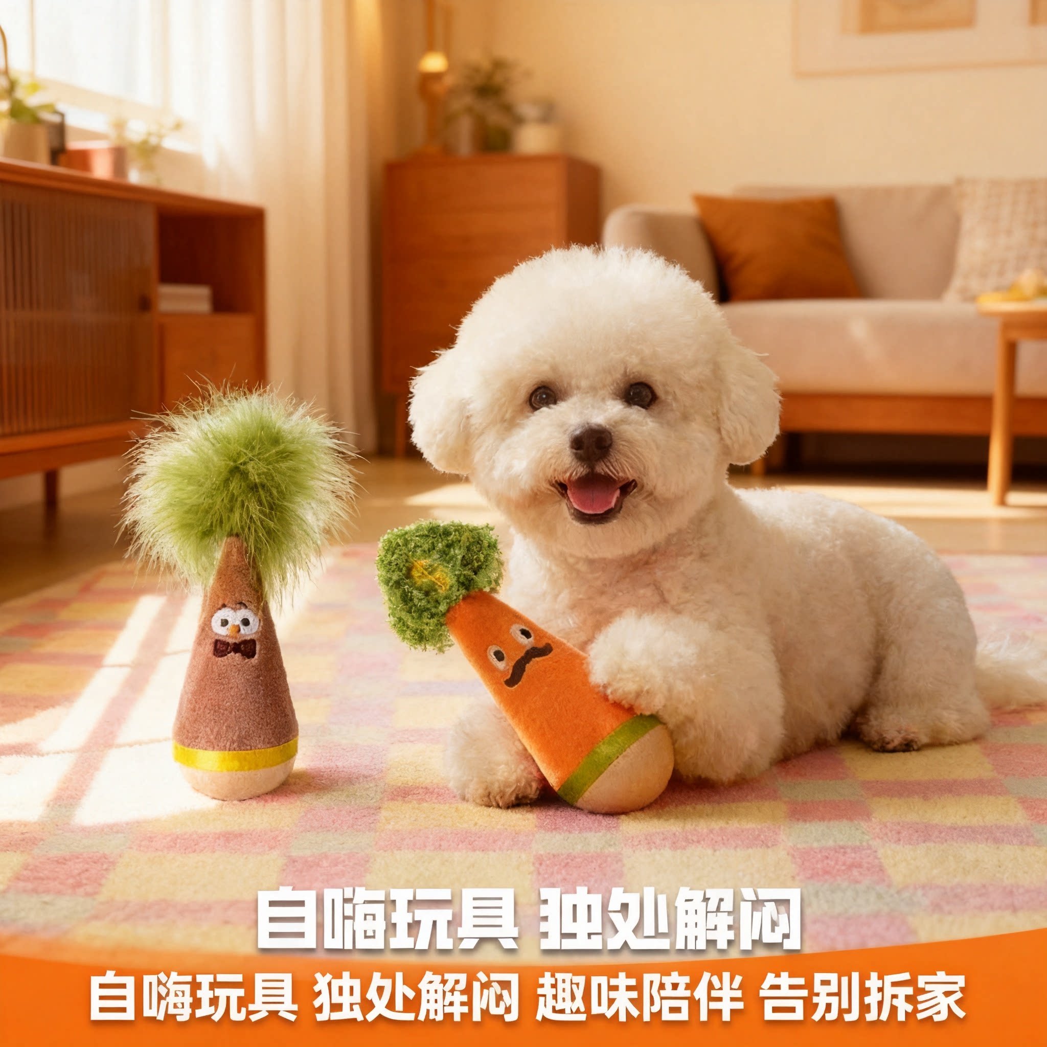 狗狗不倒翁玩具宠物猫咪摇摇乐羽毛逗猫棒消耗体力解闷自嗨小神器
