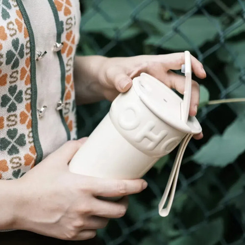 陶瓷内胆咖啡杯保温保冷可外带