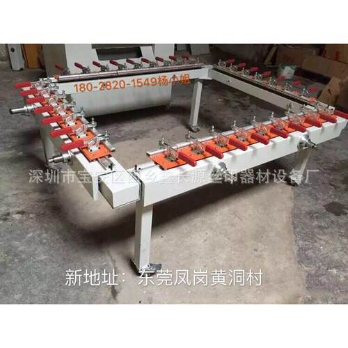 东莞厂家生产拉网机单夹头拉网机1215绷网机高张力张网机