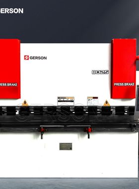 80吨2.5米小型简易数控液压扭轴折弯机 E21系统配数控精密后挡料