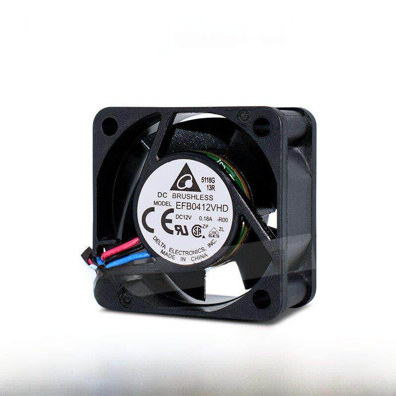 台达 EFB0412VHD 12V 0.18A 4020 交换机 1U/2U服务器散热风扇4CM