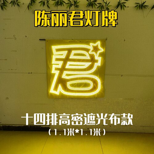 陈丽君应援灯牌粉丝材料周边