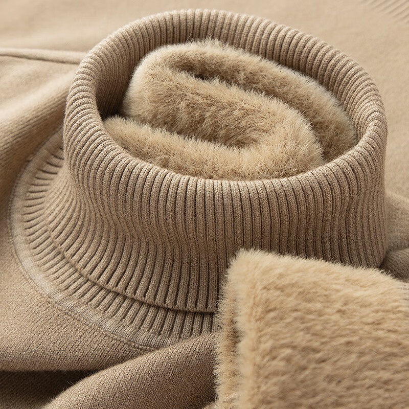 一体绒可翻高领毛衣男打底衫长袖修身休闲冬季加绒厚款针织衫男士,男装,针织衫/毛衣,淘宝优惠券,粉丝福利购,淘宝优惠卷