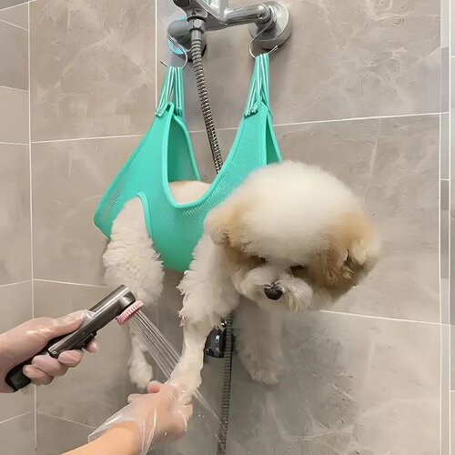 猫狗洗脚剪甲固定悬挂袋