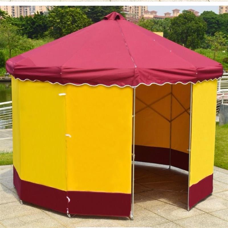 户外遮阳棚雨棚蒙古包帐篷农家乐折叠烧烤帐篷大排档户外露营帐篷