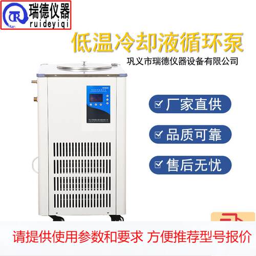 瑞德 低温冷却液循环泵DLSB-20L实验室低温循环装置冷水机 低噪音