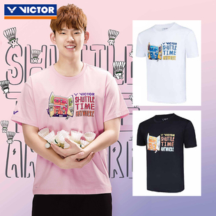 50030 T恤T VICTOR威克多胜利羽毛球服训练系列男女款 易干运动无袖