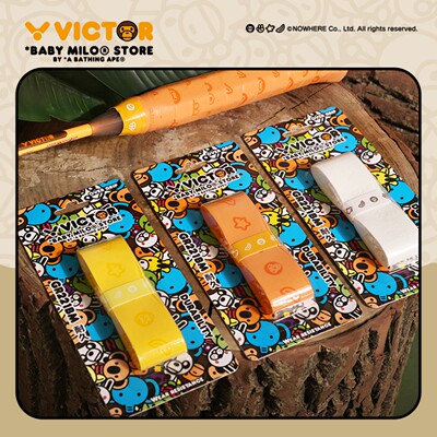 victor胜利威克多羽毛球拍手胶BABY MILO宝贝米洛握把胶GR221BM
