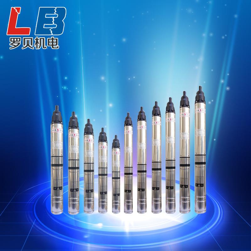 不锈钢电动深井泵深井大流量抽水泵220v清水泵多级排污潜水泵厂