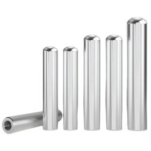 40CR精密内螺纹排气销h7负公差圆柱销内牙销钉加硬定位销带透气孔