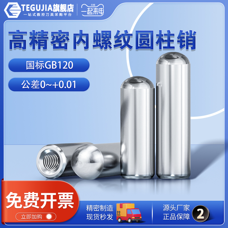 【源头厂家】GB120内螺纹圆柱销