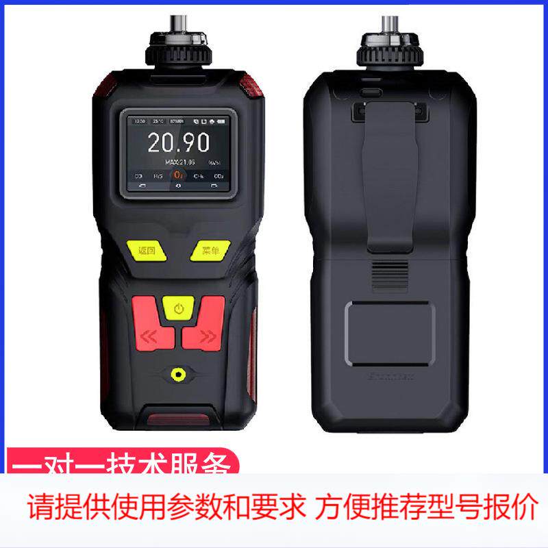 泵吸式臭氧检测仪 便携式臭氧检测仪 C4H8O2气体分析仪浓度测定器