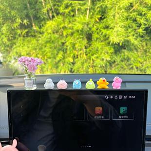 饰品可爱男女电脑桌面日式 系小怪兽微景观装 工位办公桌小摆件