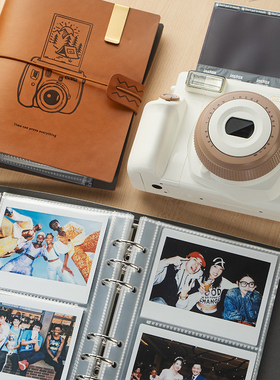 聚册拍立得wide相册wide宽幅相纸活页收纳册wide300宽幅相册