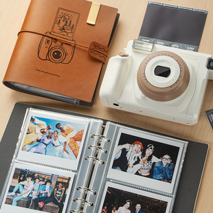 聚册拍立得wide相册wide宽幅相纸活页收纳册wide300宽幅相册