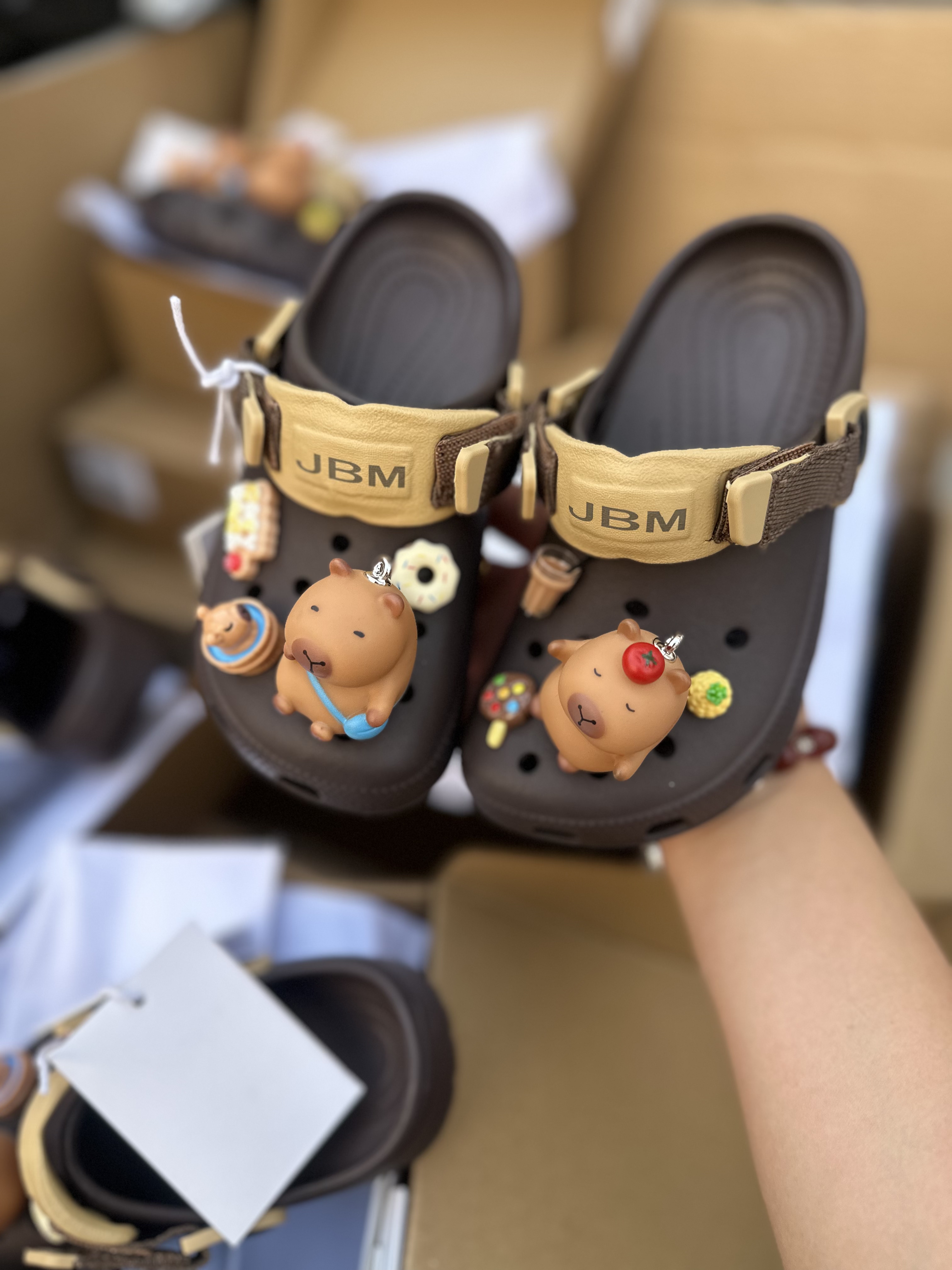 JBM2026新款洞洞鞋儿童鞋童鞋男女同款轻便式拖鞋洞洞拖鞋正品