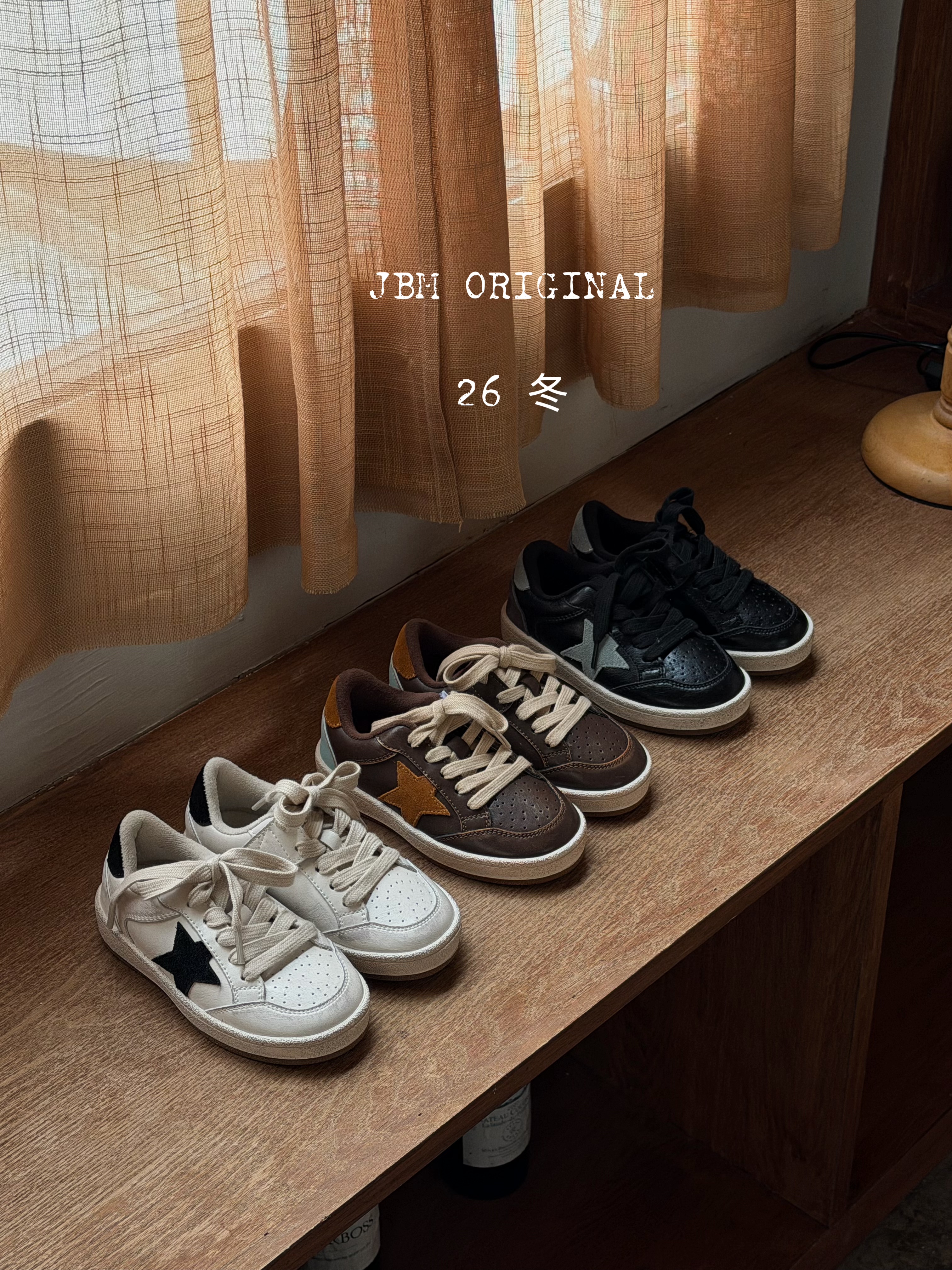 JBM2026新款中大童百搭新款冬季男童女童加绒儿童鞋户外鞋正品
