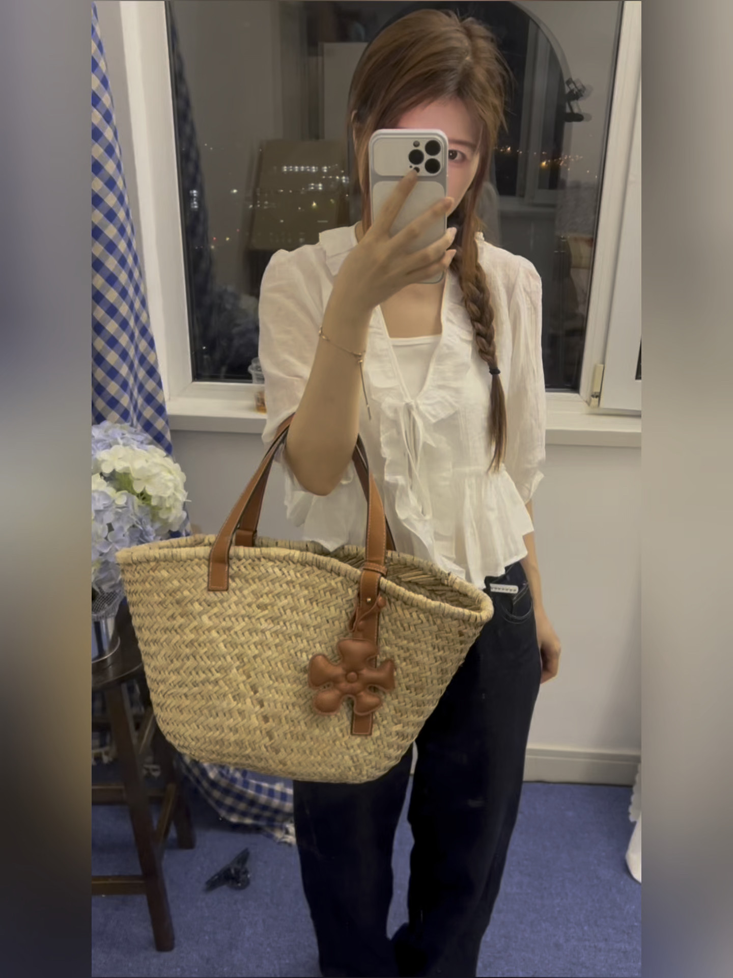 原创小众高级感度假海边大容量博编织包