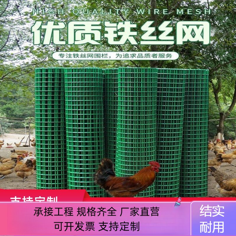 佳运软塑铁丝网养殖围栏网隔离网荷兰网防护网果园网爬藤网养鸡网