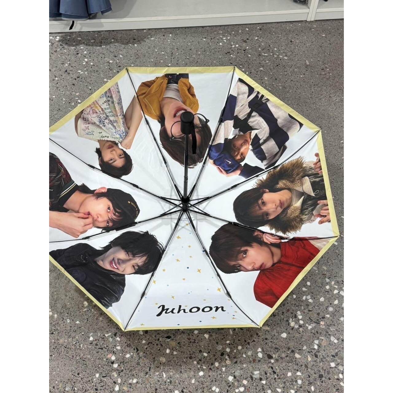 cortis周边痛伞金主训Juhoon遮阳伞应援追星物料便携夏日晴雨伞