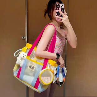 游泳收纳包干湿分离洗漱包轻便手提健身2026新款大容量衣服收纳包