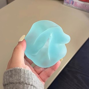 海洋球捏捏乐无毒手作球解压减压玩具慢回弹麦芽 爆浆冰皮福球