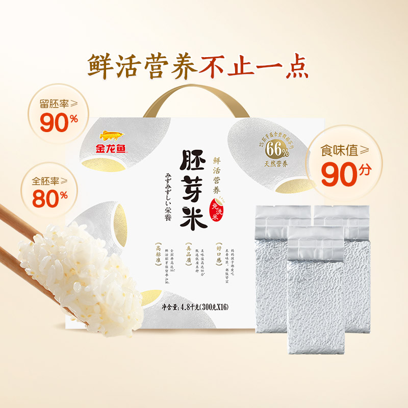 金龙鱼胚芽米300G*16（礼盒）