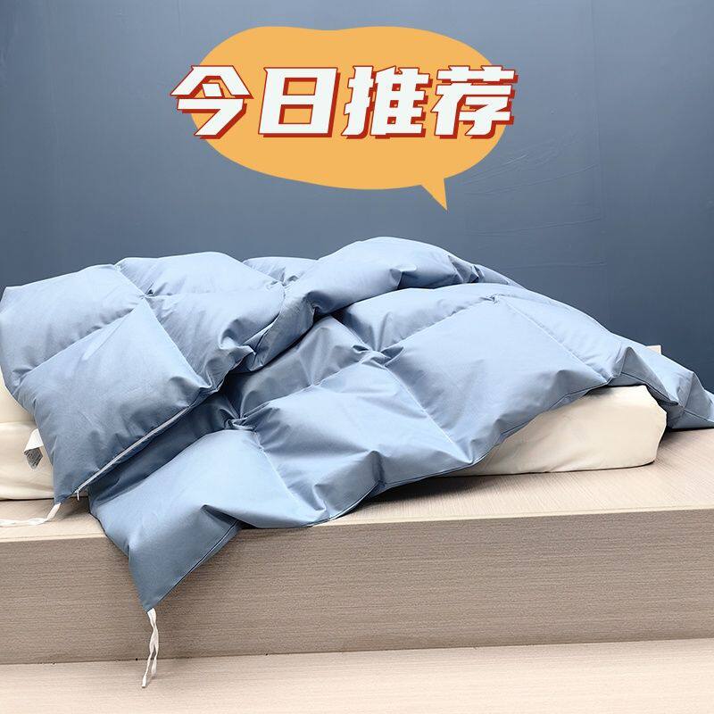 自充羽绒壳毛被套内胆空壳羽绒服翻新羽绒被ins风公主风工厂直销