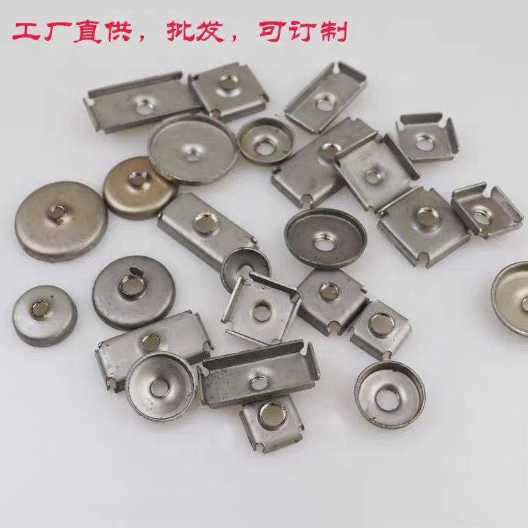 货架花架内丝牙内置连接件方管内置螺母铁内塞可拆装钢木家具配件