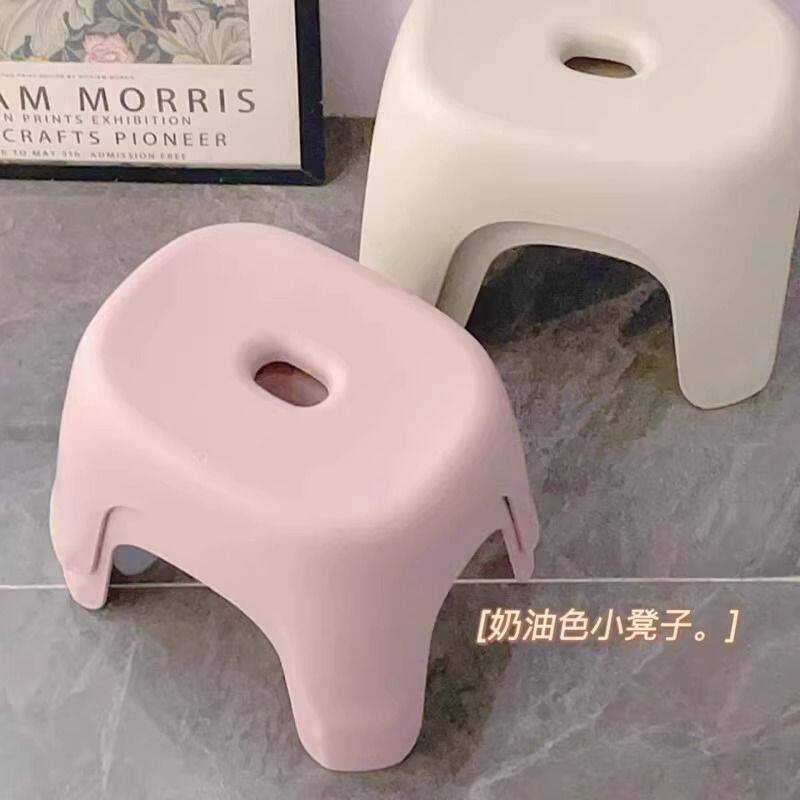 加厚小凳子成人结实耐用家用塑料客厅板凳椅子洗澡浴室女换鞋矮凳