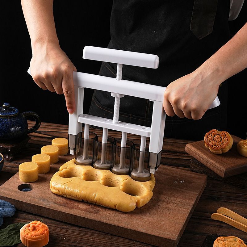月饼定量分馅器馅料面团桃酥分割器绿豆糕手压抓馅机烘焙模具神器