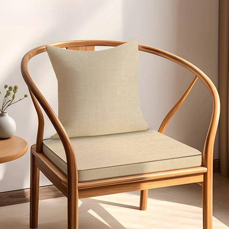 沙发坐垫茶椅新中式办公室海绵座垫中式实木垫圈椅椅子防滑