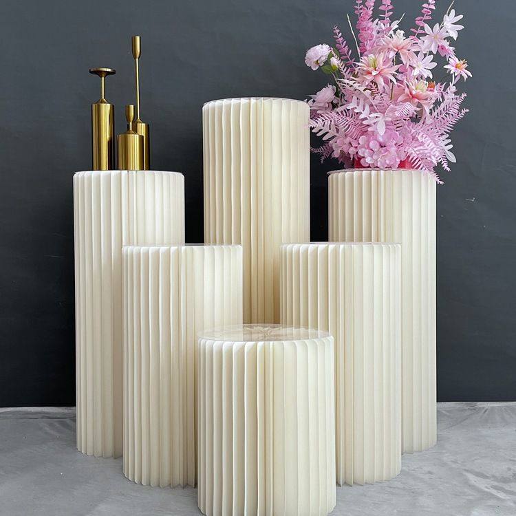 纸圆柱展示台产品中岛地台流水台模特展台底座化妆品橱窗陈列摆台,节庆用品/礼品,路引,淘宝优惠券,粉丝福利购,淘宝优惠卷