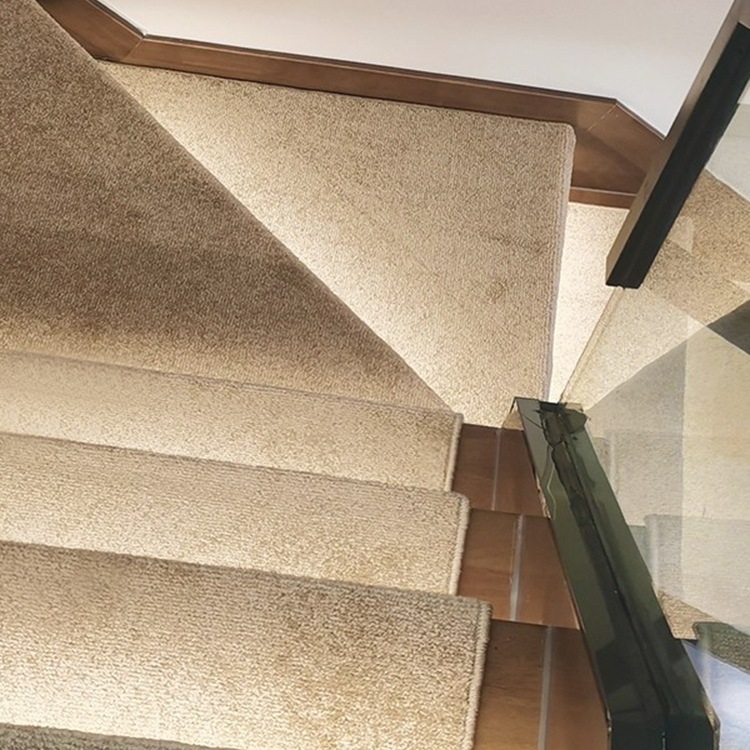 莫尼科尔加厚实木楼梯踏步垫室内复式地垫阶梯式台阶防滑地毯