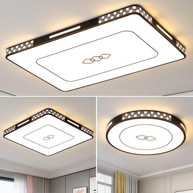 led吸顶灯超亮2023年新款客厅灯现代简约主卧室灯家用长方形灯具