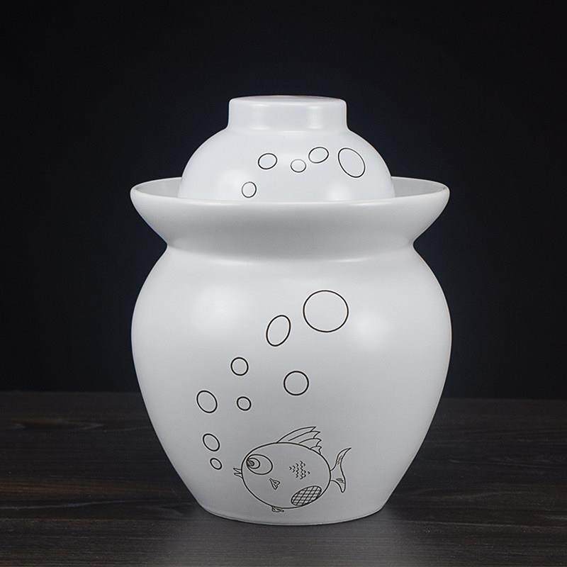 景德镇陶瓷泡菜坛子带内盖家用老式密封腌制酸菜咸菜罐鸭蛋腌制缸,厨房/烹饪用具,泡菜罐/坛,淘宝优惠券,粉丝福利购,淘宝优惠卷