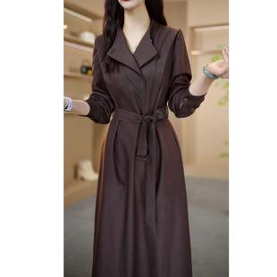 连衣裙2025新款女春秋十三行今年流行爆款轻奢高级感妈妈高档长袖