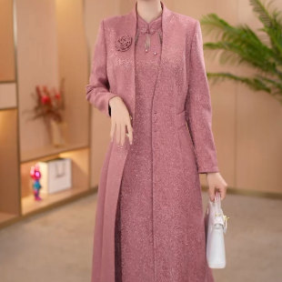 小香风套装连衣裙2026新款春秋今年流行爆款气质减龄高级感两件套