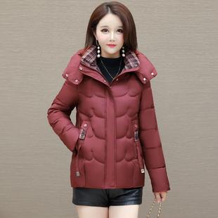 九江羽绒棉服外套女冬季2025新款今年流行爆款小个子妈妈棉衣棉袄