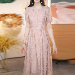 连衣裙2026新款女夏十三行今年流行爆款巨好看气质妈妈轻奢高级感
