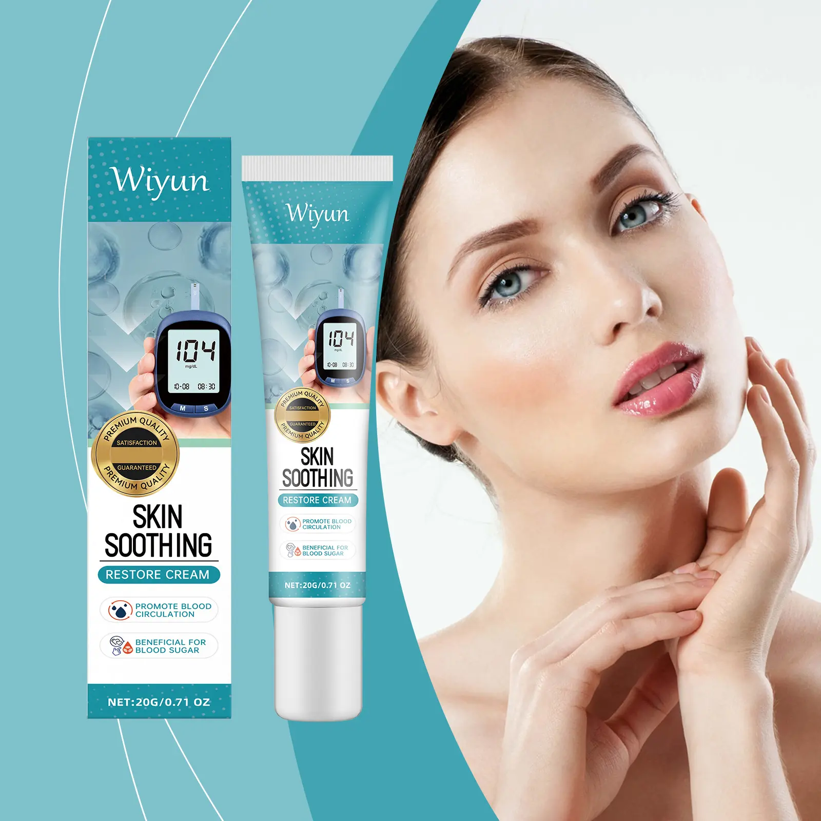 Skin Nourishing Cream Improves Skin Condition Soothes Tightn